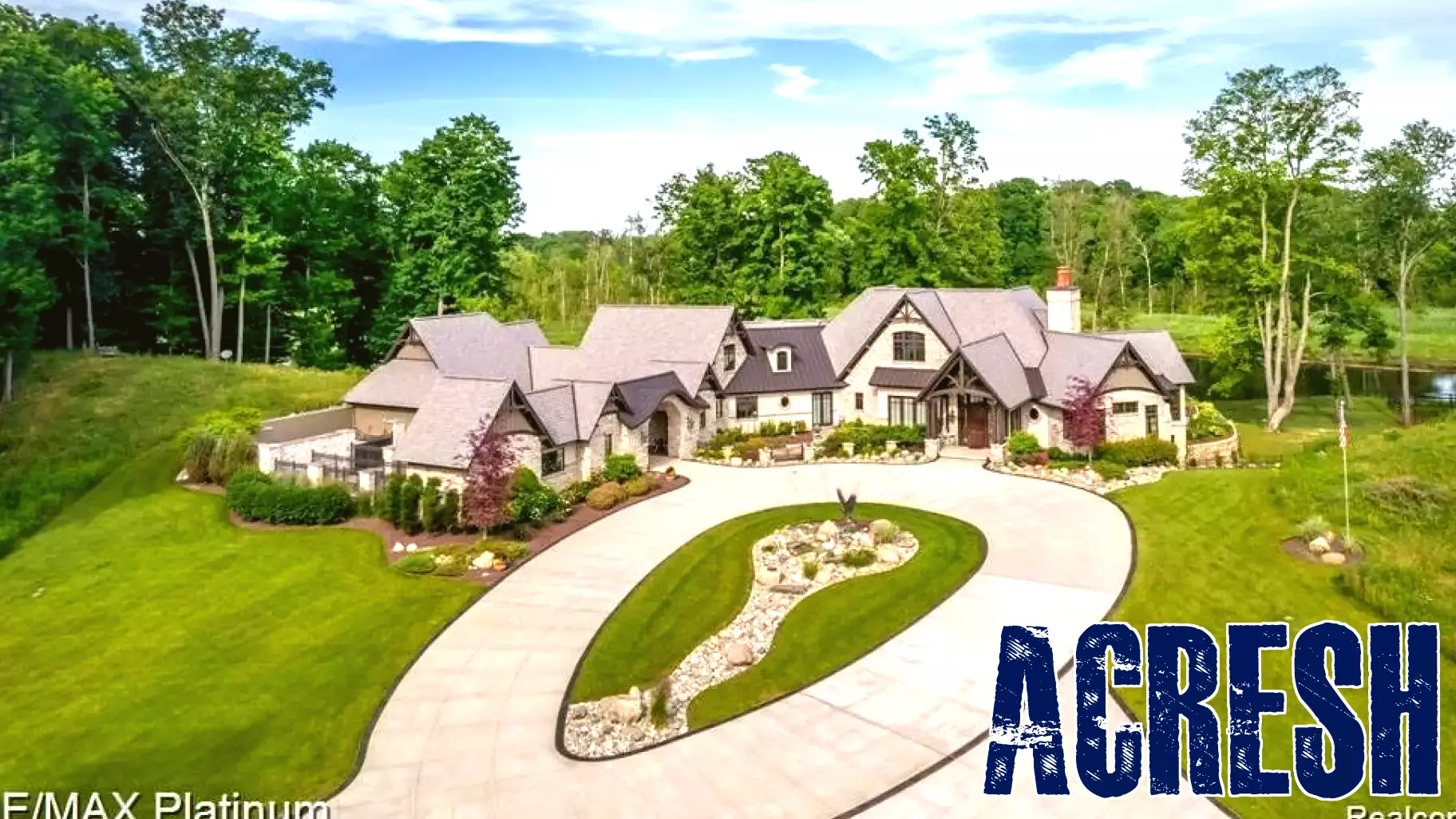 Luxurious Livingston County Estate Featuring Hunting Lodge and Scenic Pond Hits the Market for $5.75 Million