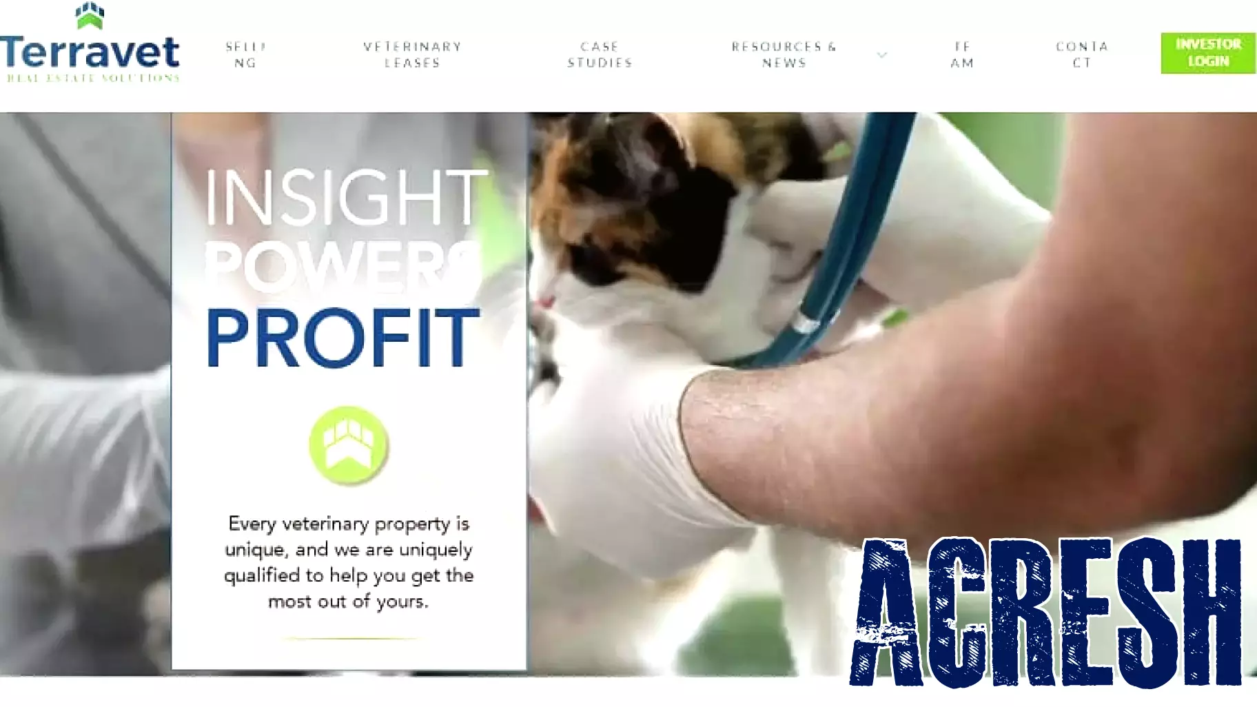 Terravet Real Estate Solutions Secures Eastern Animal Hospital in Baltimore for $7.75 Million